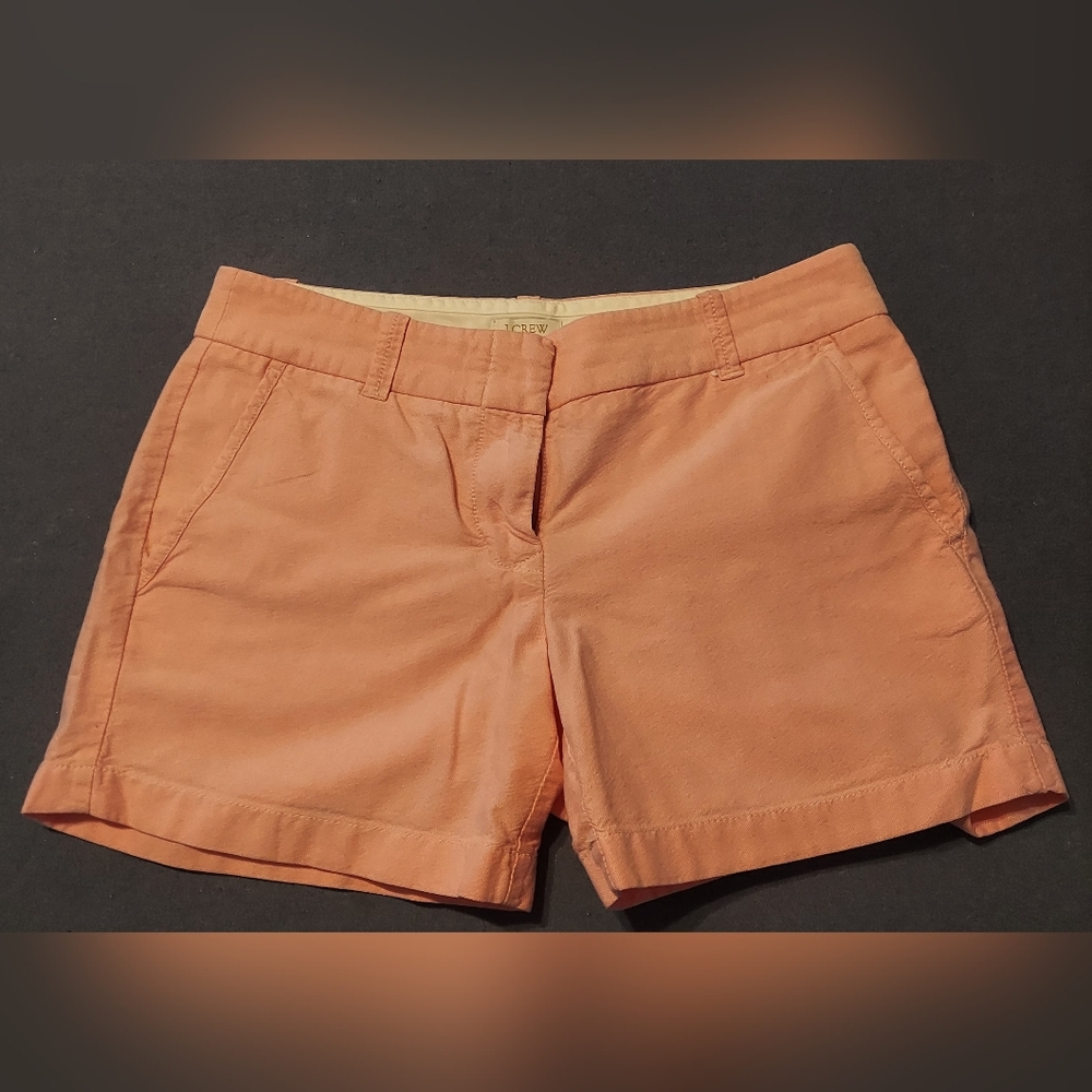 Peach Color J. Crew Shorts